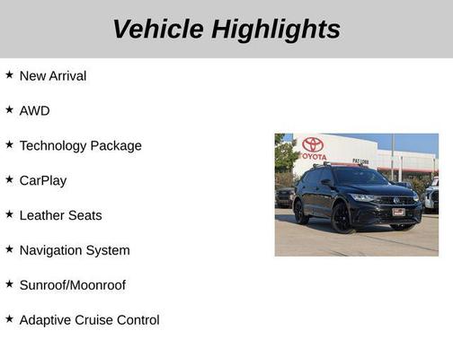 2022 Volkswagen Tiguan 2.0T SE R-Line Black 4MOTION