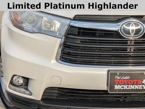 2015 Toyota Highlander Limited Platinum