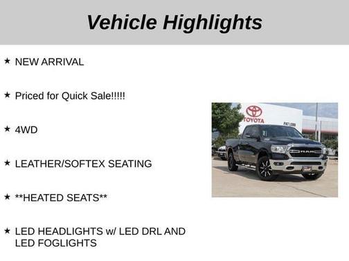 2020 RAM 1500 Big Horn