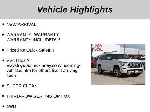 2023 Toyota Sequoia Capstone