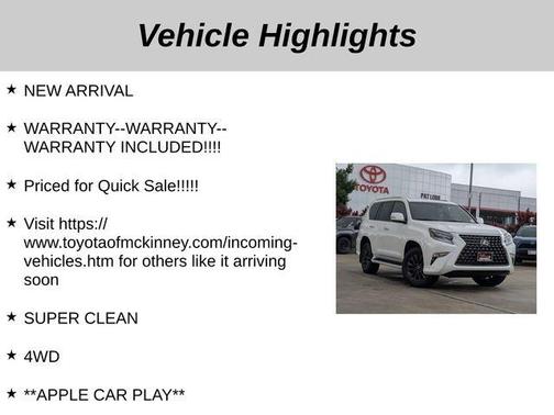 2022 Lexus GX 460 Base