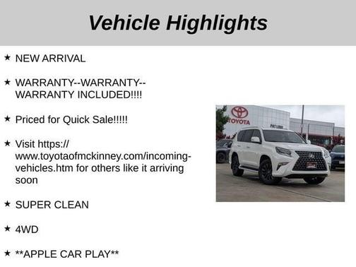 2022 Lexus GX 460 Base