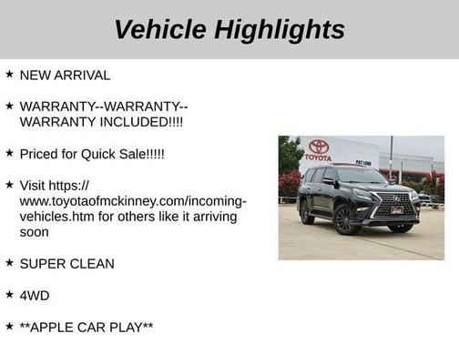 2022 Lexus GX 460 Base