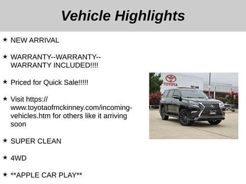 2022 Lexus GX 460 Base