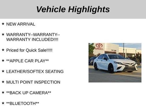 2020 Toyota Camry SE Nightshade