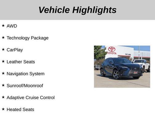 2023 Lexus RX 350 Premium