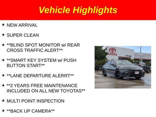 2025 Toyota Camry SE