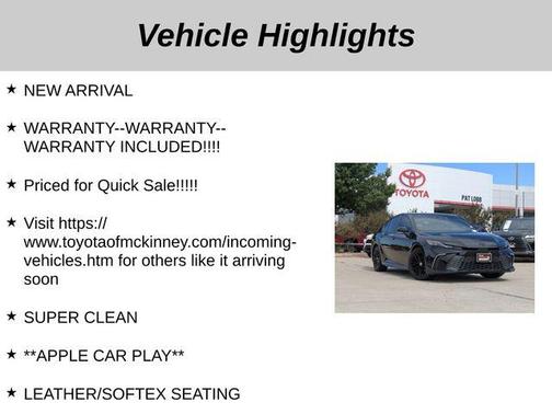 2025 Toyota Camry SE