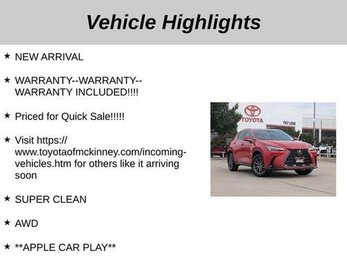 2023 Lexus NX 350h Base