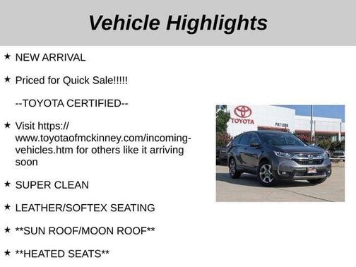 2019 Honda CR-V EX-L