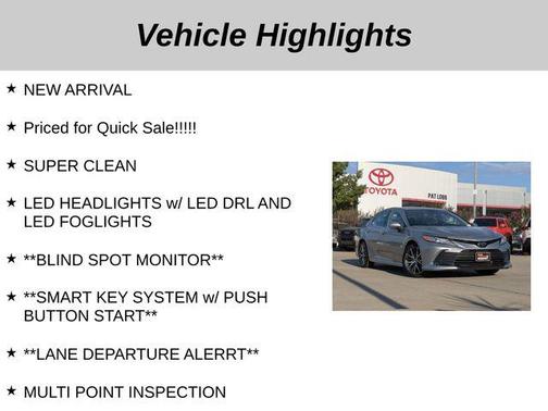 2022 Toyota Camry XLE