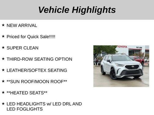 2023 Toyota Highlander XSE