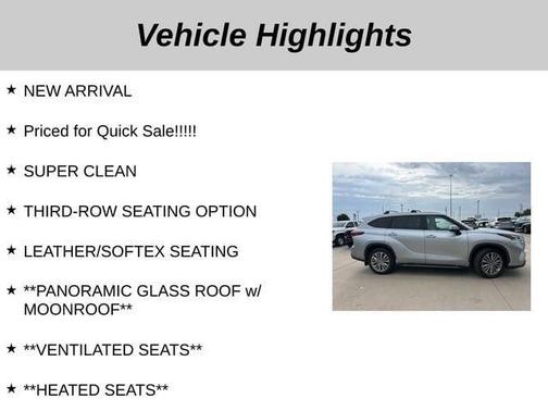 2023 Toyota Highlander Hybrid Platinum