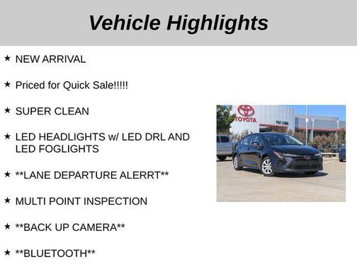 2022 Toyota Corolla LE