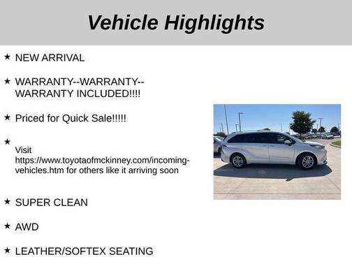 2023 Toyota Sienna Limited 7-Passenger