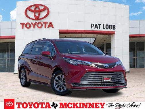 Ruby Flare Pearl 2021 Toyota Sienna LE