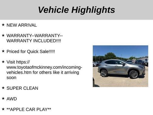 2022 Lexus NX 350h Luxury