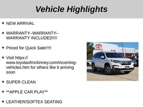 2022 Honda Pilot Touring 8-Passenger