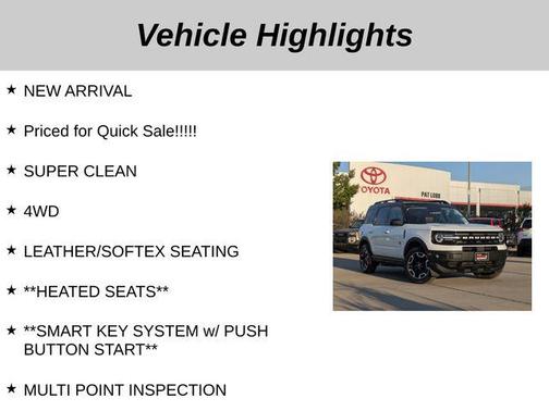 2024 Ford Bronco Sport Outer Banks