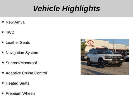 2024 Ford Bronco Sport Outer Banks