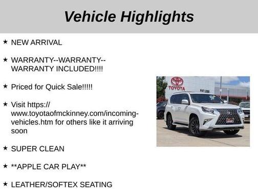 2022 Lexus GX 460 Luxury