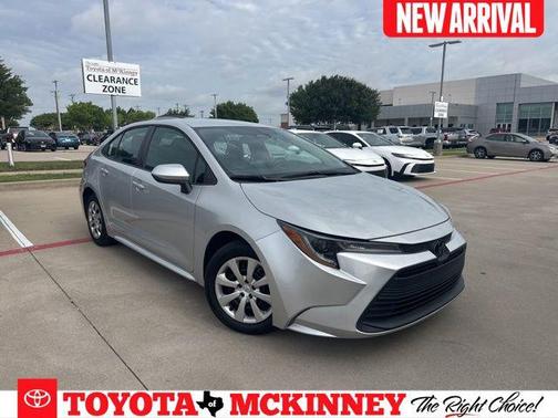 Classic Silver Metallic 2024 Toyota Corolla LE