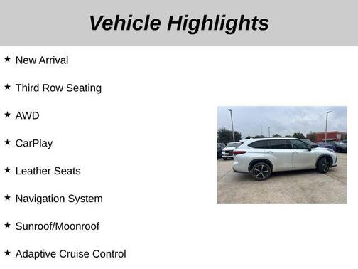 2022 Toyota Highlander XSE