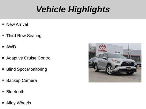 2024 Toyota Highlander LE