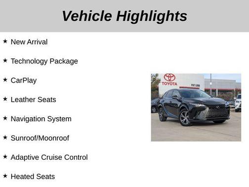2023 Lexus RX 350 Premium
