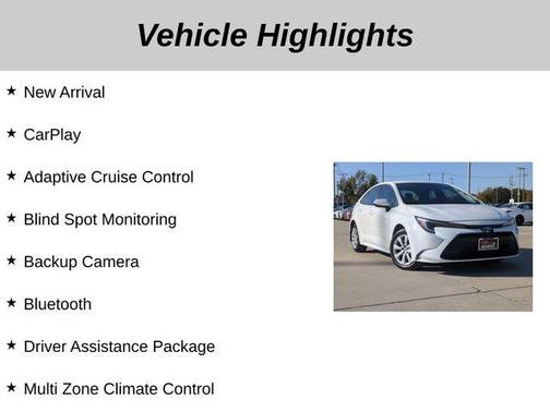 2023 Toyota Corolla Hybrid LE