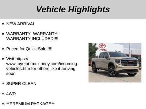 2022 GMC Sierra 1500 AT4