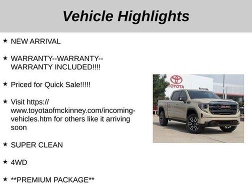 2022 GMC Sierra 1500 AT4