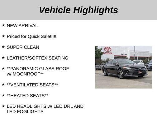 2024 Toyota Camry XLE