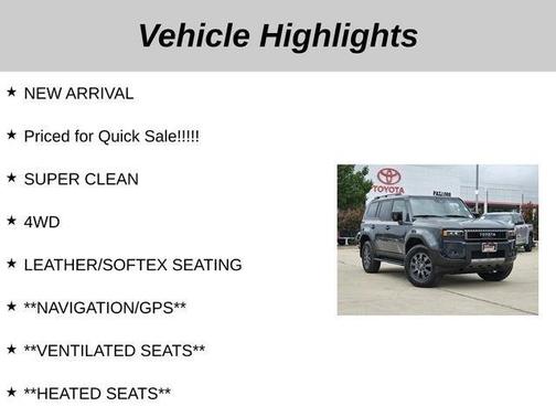 2024 Toyota Land Cruiser Base