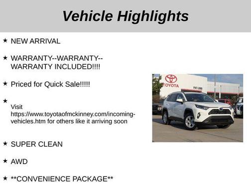 2019 Toyota RAV4 Hybrid XLE