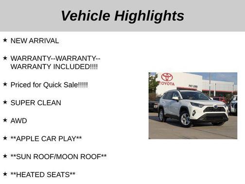 2019 Toyota RAV4 Hybrid XLE