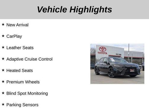 2025 Toyota Camry XSE