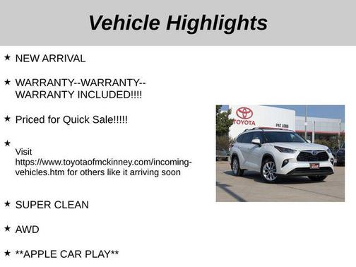 2022 Toyota Highlander Hybrid Limited