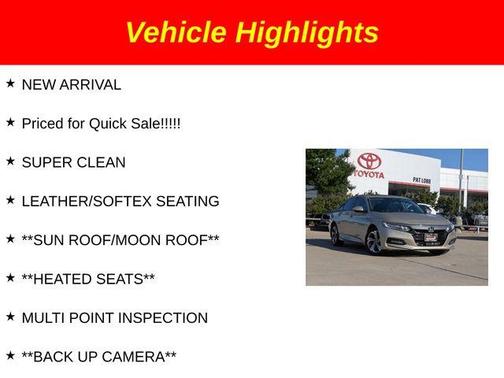 2018 Honda Accord EX