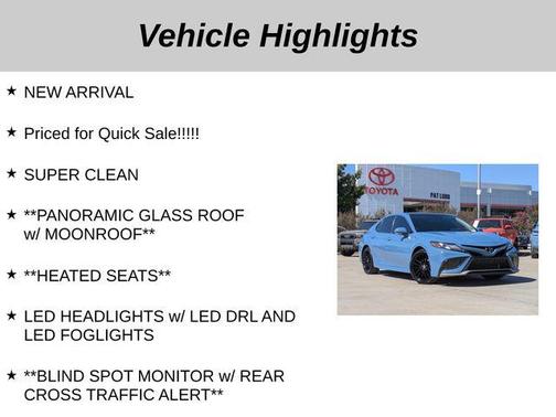2024 Toyota Camry XSE