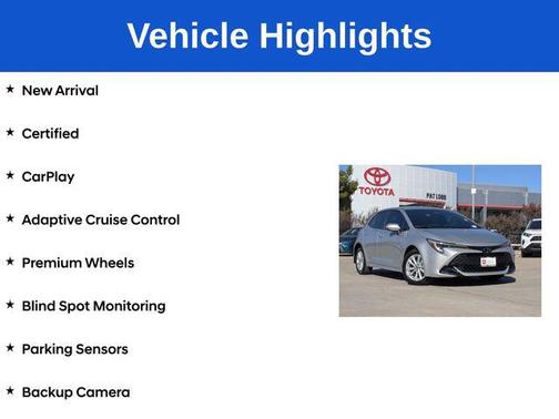 2025 Toyota Corolla SE