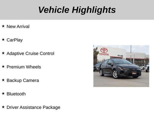 2024 Toyota Corolla LE