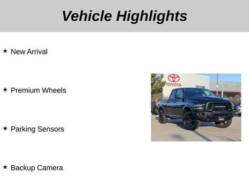 2020 RAM 1500 Classic Warlock Quad Cab 4x2 6'4' Box