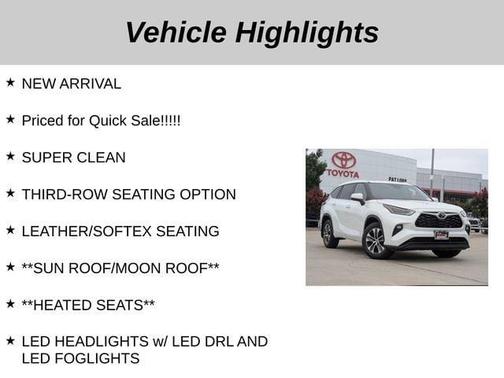 2022 Toyota Highlander XLE