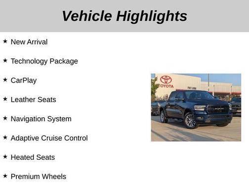 2019 RAM 1500 Laramie