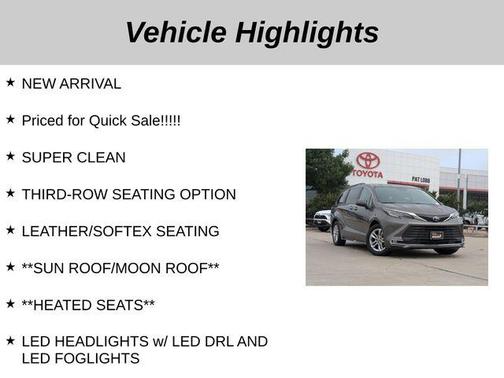 2022 Toyota Sienna XLE
