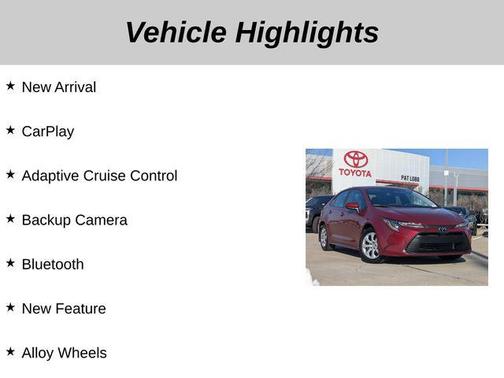 2025 Toyota Corolla LE