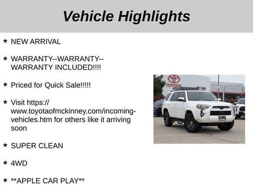 2022 Toyota 4Runner Trail Special Edition