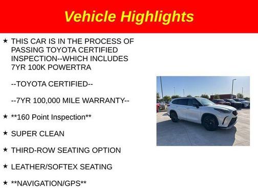 2023 Toyota Highlander XSE