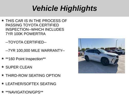 2023 Toyota Highlander XSE